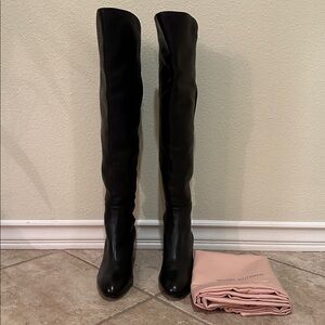 Stuart Weitzman Black Over-the-Knee Boots